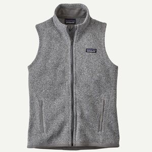 Women’s Patagonia Better Sweater Fleece Vest Small Full Zip Outdoor Hiking 🌲